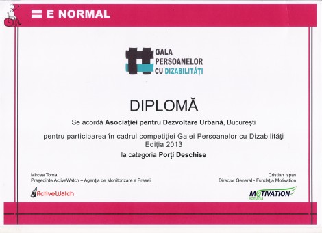 Diploma ADU 2013